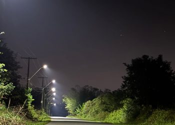 Candeias: Estrada de Passé ganha “banho de luz”, em toda extensão da via