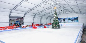 Candeias: Pista de patinação no gelo será aberta ao público neste sábado (21); veja orientações de uso