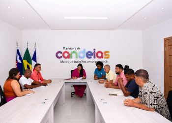 Candeias: Equipe técnica da Prefeitura se reúne para últimos ajustes do novenário em honra à Nossa Senhora das Candeias