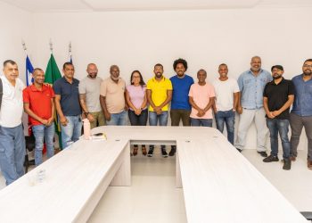 Candeias: Profissionais da imprensa são recebidos pelo prefeito Eriton Ramos