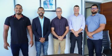 Eriton Ramos e diretor da SUDESB se reúnem para alavancar obras de revitalização do Estádio David Caldeira