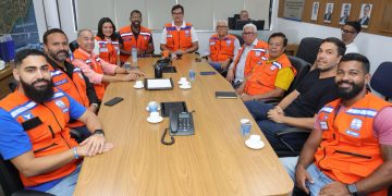 Prefeito e equipe da Defesa Civil de Candeias visitam sede da Codesal