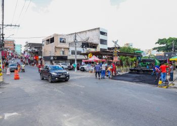 Candeias: Prefeitura conclui asfalto na Wanderley com proposta de melhorar a mobilidade e reduzir congestionamento no centro da cidade