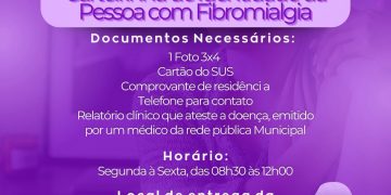Candeias: Pessoas com fibromialgia já podem solicitar carteirinha que garante prioridade em diversos atendimentos