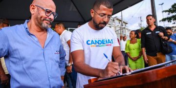 Candeias: Com investimento de mais de R$ 2 milhões, prefeito assina OS para construção de UBS no centro da cidade