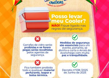 Candeias: Confira o que não é permitido levar para o São João