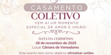 CEJUSC e CARTÓRIO de Candeias promovem a primeira edição do casamento coletivo, com inscrições a partir desta quarta (20)