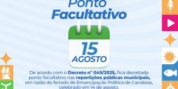 Candeias: Prefeitura decreta ponto facultativo na sexta-feira (15), após aniversário da cidade