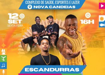 Inauguração do Complexo da Nova Candeias terá Escandurras, Rei do Baile e QR4
