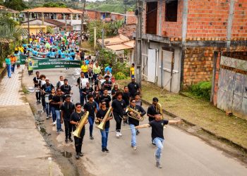 7 de setembro: Desfile cívico em Passé encerra programação nos distritos com mais de 600 alunos