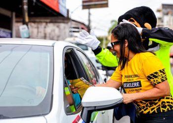 Candeias: SEMOB iniciou Semana Nacional do Trânsito com blitz educativa