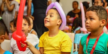 Candeias: Atendidos pelo Espaço Querer Bem, comemoram mês das crianças em grande estilo