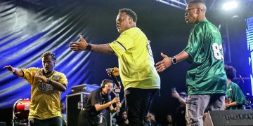“Essa data jamais será esquecida”, diz o vocalista do Marcados em noite de fé e reconciliação na Semana Evangélica