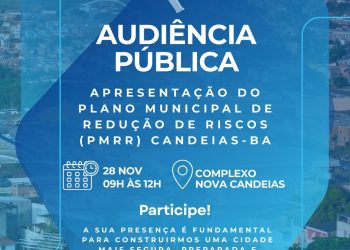 Candeias: Prefeitura convoca população para apresentar Plano Municipal de Redução de Riscos
