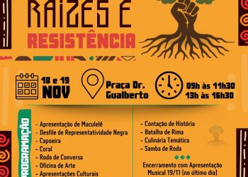 Raízes e Resistência: Prefeitura realiza programação especial em homenagem à consciência negra