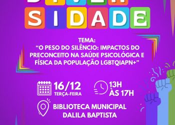 Candeias: Seminário da diversidade debate impacto do preconceito contra a população LGBTQIAPN+