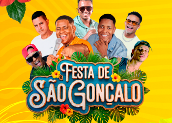 Candeias: Netto Brito, Rei dos Faixas, Alex Maxx e mais, Prefeitura divulga grade da Festa de São Gonçalo