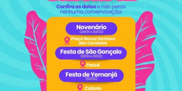 Candeias: Confira o calendário com todas as festas que vão acontecer em janeiro e fevereiro