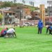 Candeias: Prefeitura inicia instalação de grama sintética no campo da Urbis 2