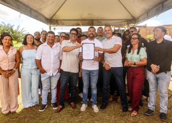 Candeias: Às margens da Lagoa da CCC, Prefeito Eriton autoriza construção do 6º complexo esportivo no município