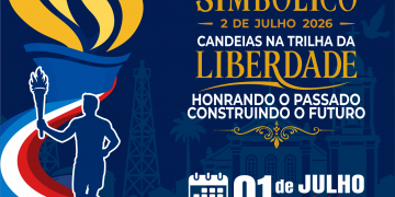 Candeias: Fogo Simbólico chega a Candeias, marcando presença da cidade nas comemorações do 2 de Julho