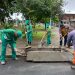 Candeias: Técnicos da Defesa Civil e SEMAN atendem chamados de moradores após forte chuva