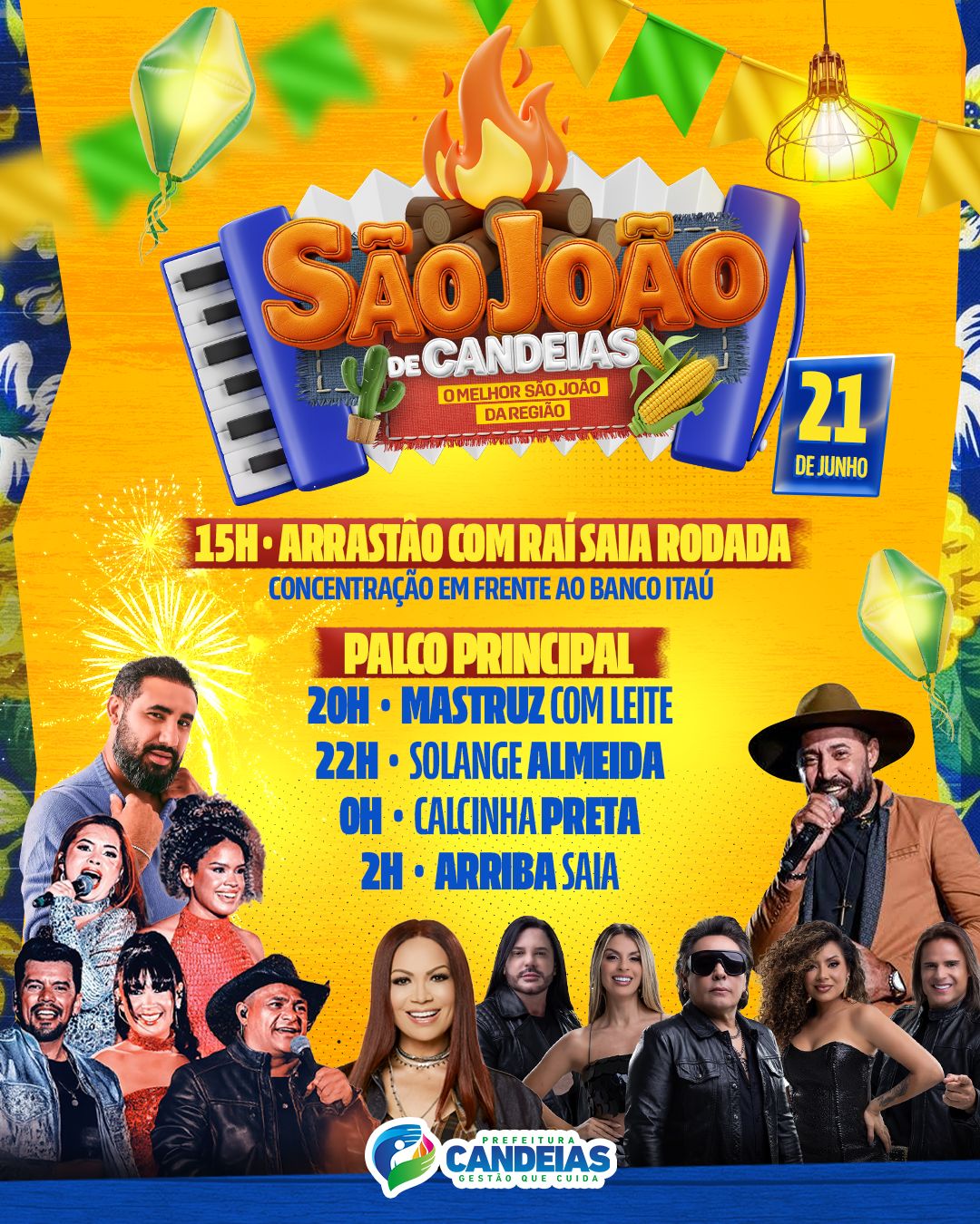 Foto: Reprodução/Prefeitura de Candeias - BA