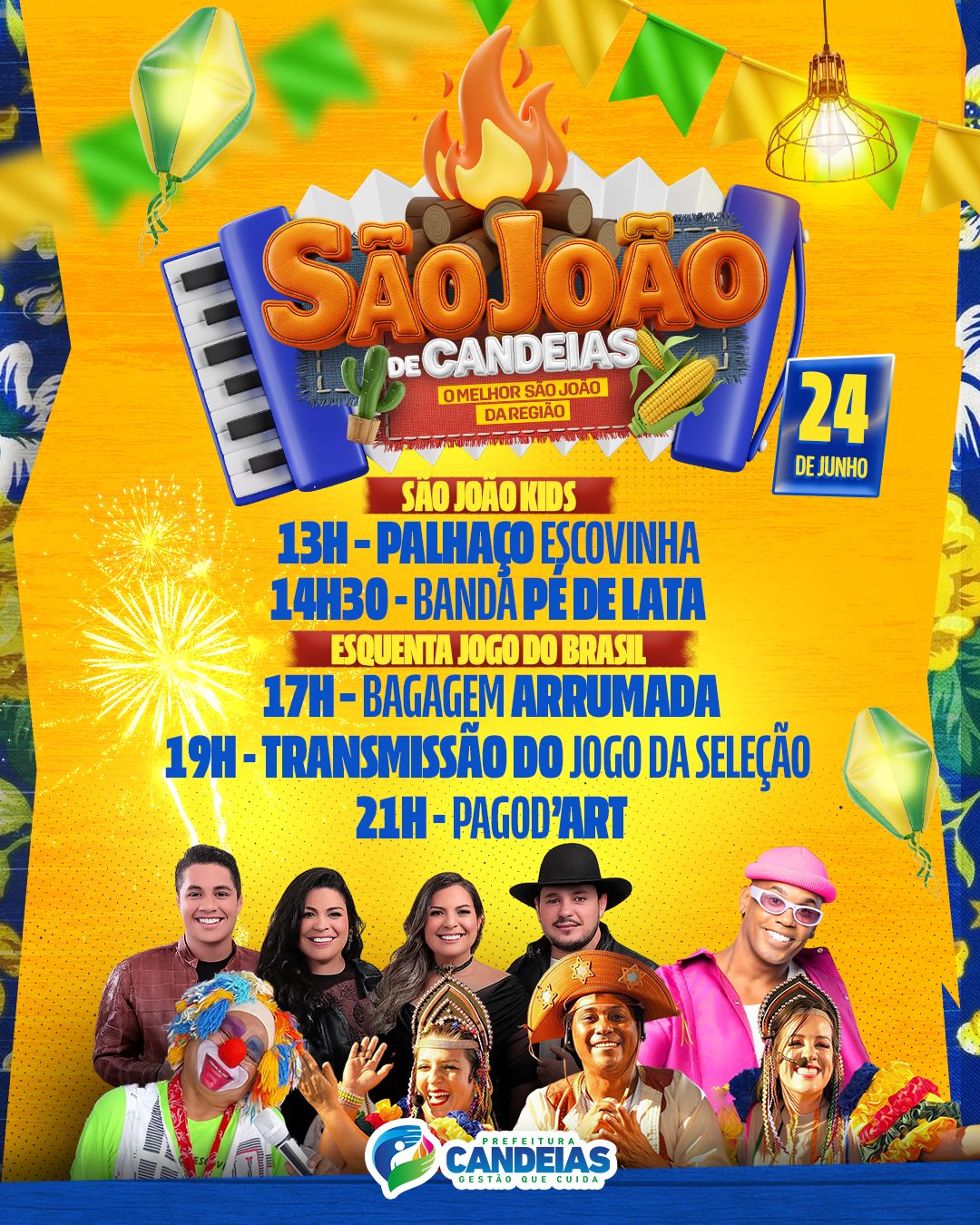 Foto: Reprodução/Prefeitura de Candeias - BA