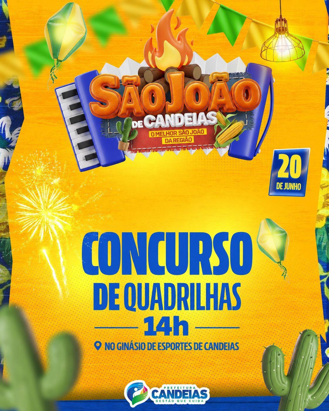 Foto: Reprodução/Prefeitura de Candeias - BA