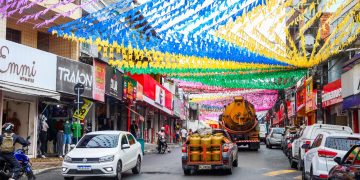Candeias: Prefeitura inicia ornamentação junina e clima de São João toma conta da cidade